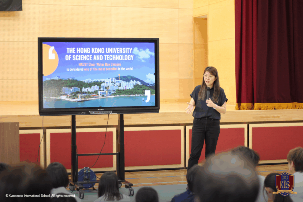 香港科技大学の担当者による説明